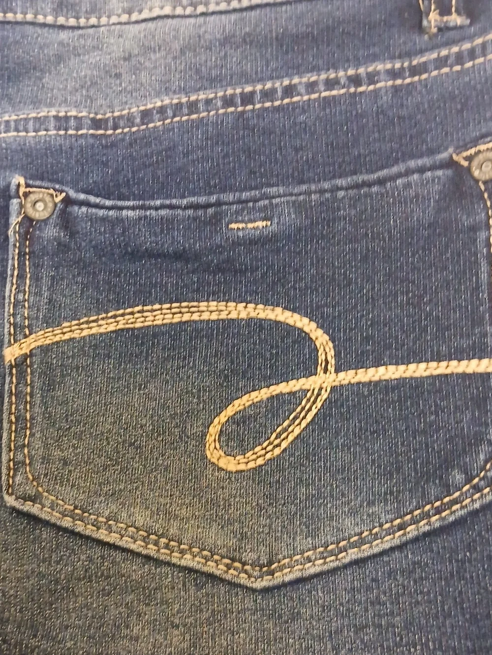 Justice Premium Jeans Girls Plus Denim Shorts Dark Wash Stretch Size 16 1/2